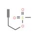 but-3-yn-1-yl methanesulfonate - chemical structure image