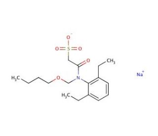 Butachlor ESA sodium salt (CAS 1173022-75-7) - chemical structure image