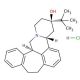 (−)-Butaclamol hydrochloride (CAS 55528-08-0) - chemical structure image