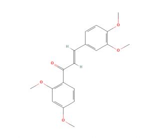 Butein Tetramethyl Ether (CAS 155048-06-9) - chemical structure image