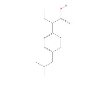 Butibufen (CAS 55837-18-8) - chemical structure image