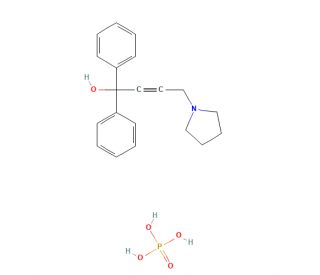 Butinoline Phosphate (CAS 54118-66-0) - chemical structure image