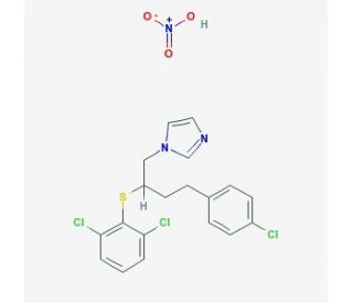 Butoconazole nitrate (CAS 64872-77-1) - chemical structure image