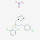 Butoconazole nitrate (CAS 64872-77-1) - chemical structure image