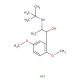 Butoxamine hydrochloride (CAS 5696-15-1) - chemical structure image