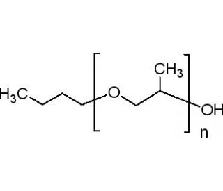 Butoxypolypropylene glycol (CAS 9003-13-8) - chemical structure image