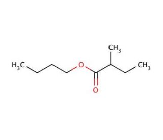 Butyl 2-methylbutyrate (CAS 15706-73-7) - chemical structure image