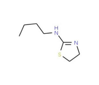 Butyl-(4,5-dihydro-thiazol-2-yl)-amine (CAS 13846-59-8) - chemical structure image