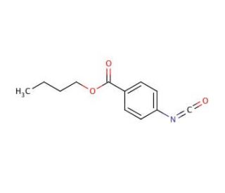 Butyl 4-isocyanatobenzoate (CAS 102561-47-7) - chemical structure image