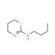 Butyl-(5,6-dihydro-4H-[1,3]thiazin-2-yl)-amine (CAS 13677-17-3) - chemical structure image