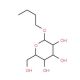 Butyl a-D-glucopyranoside (CAS 25320-93-8) - chemical structure image