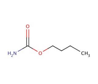Butyl carbamate (CAS 592-35-8) - chemical structure image