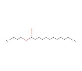 Butyl dodecanoate (CAS 106-18-3) - chemical structure image