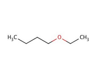 Butyl ethyl ether (CAS 628-81-9) - chemical structure image