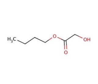 Butyl glycolate (CAS 7397-62-8) - chemical structure image