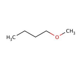 Butyl methyl ether (CAS 628-28-4) - chemical structure image