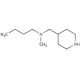Butyl(methyl)(piperidin-4-ylmethyl)amine - chemical structure image