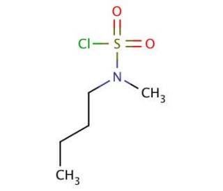 Butyl(methyl)sulfamoyl chloride - chemical structure image