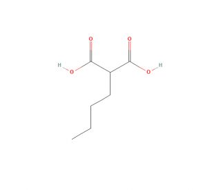 Butylmalonic acid (CAS 534-59-8) - chemical structure image