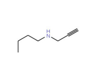 Butylprop-2-ynylamine (CAS 44768-33-4) - chemical structure image