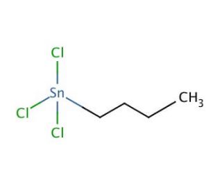 Butyltin trichloride (CAS 1118-46-3) - chemical structure image
