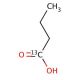 Butyric acid-1-13C (CAS 38765-83-2) - chemical structure image