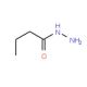 Butyric acid hydrazide (CAS 3538-65-6) - chemical structure image