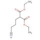 Butyronitrile Diethyl Malonate (CAS 63972-18-9) - chemical structure image