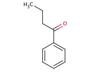 Butyrophenone (CAS 495-40-9) - chemical structure image