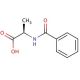 Bz-D-Ala-OH (CAS 17966-60-8) - chemical structure image