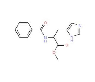 Bz-L-His-OMe (CAS 3005-62-7) - chemical structure image