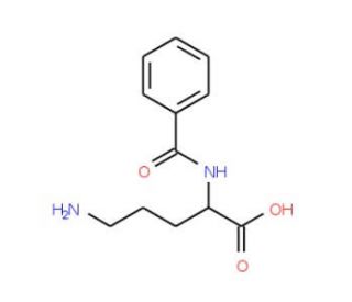Bz-L-Orn-OH (CAS 17966-71-1) - chemical structure image
