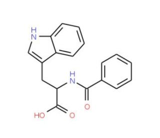 Bz-L-Trp-OH (CAS 4302-66-3) - chemical structure image
