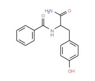 Bz-L-Tyr-NH2 (CAS 58690-81-6) - chemical structure image