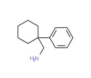 C-(1-Phenyl-cyclohexyl)-methylamine (CAS 17380-54-0) - chemical structure image