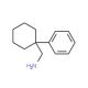 C-(1-Phenyl-cyclohexyl)-methylamine (CAS 17380-54-0) - chemical structure image
