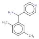 C-(2,5-Dimethyl-phenyl)-C-pyridin-4-yl-methylamine (CAS 889939-63-3) - chemical structure image