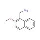 C-(2-Methoxy-naphthalen-1-yl)-methylamine (CAS 136402-93-2) - chemical structure image