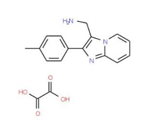 C-(2-p-Tolyl-imidazo[1,2-a]pyridin-3-yl)-methylamine oxalic acid salt - chemical structure image