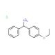 C-(4-Ethoxy-phenyl)-C-phenyl-methyl-ammonium chloride - chemical structure image