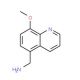C-(8-Methoxy-quinolin-5-yl)-methylamine - chemical structure image