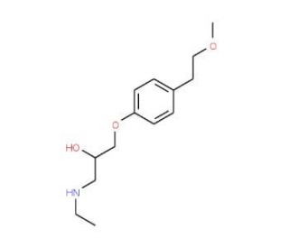 C-Desmethyl Metoprolol (CAS 109632-08-8) - chemical structure image
