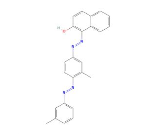 C.I. Solvent Red 25 (CAS 3176-79-2) - chemical structure image