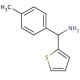 C-Thiophen-2-yl-C-p-tolyl-methylamine (CAS 852956-40-2) - chemical structure image