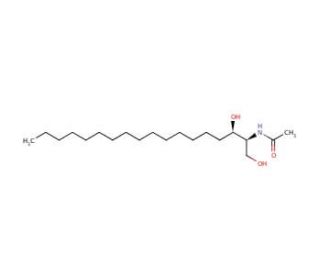 C2 Dihydroceramide (CAS 13031-64-6) - chemical structure image