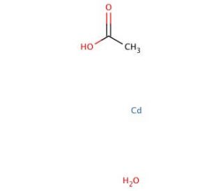 Cadmium acetate (CAS 89759-80-8) - chemical structure image