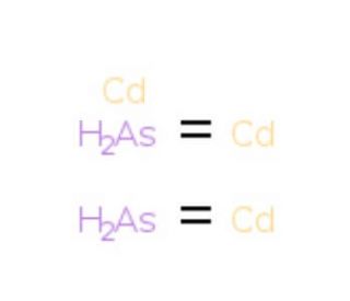 Cadmium arsenide (CAS 12006-15-4) - chemical structure image