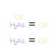 Cadmium arsenide 的分子结构, CAS编号: 12006-15-4 Cadmium arsenide (CAS 12006-15-4) - chemical structure image