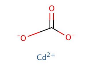Cadmium carbonate (CAS 513-78-0) - chemical structure image