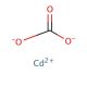 Cadmium carbonate (CAS 513-78-0) - chemical structure image